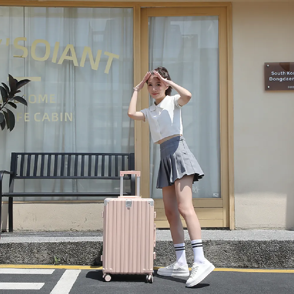 PVC Aluminium Frame Luggage A09A