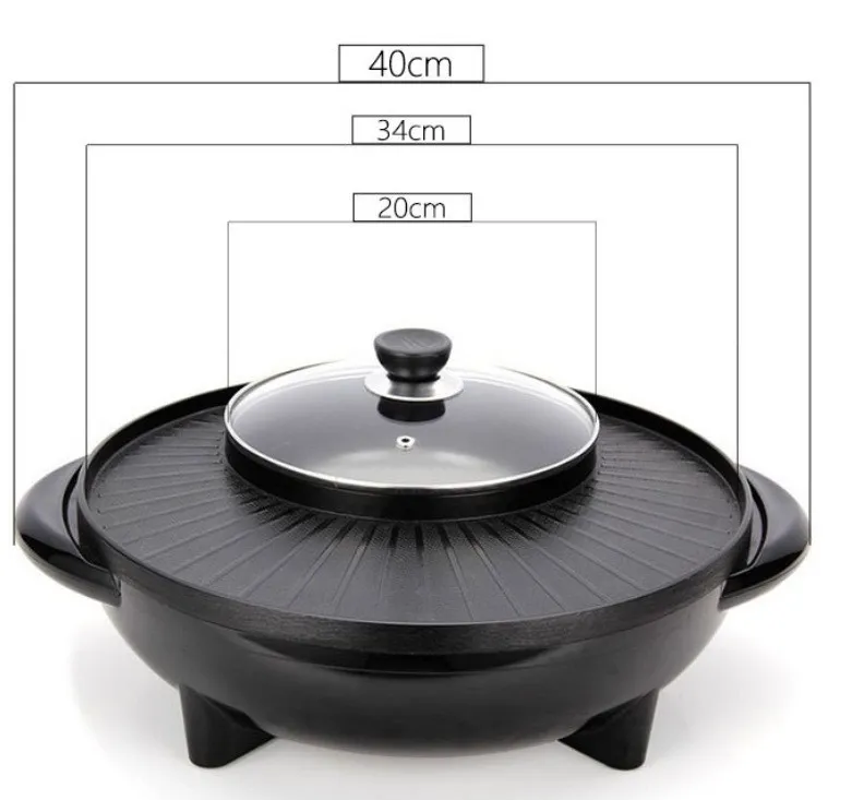 POT - BBQ DuoGrill Round